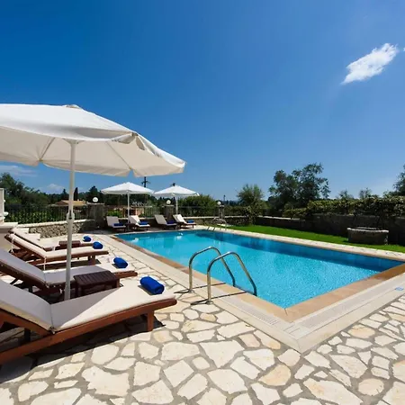 Luxury Corfu Jasmine Private Pool 4 Bdr Dassia Villa