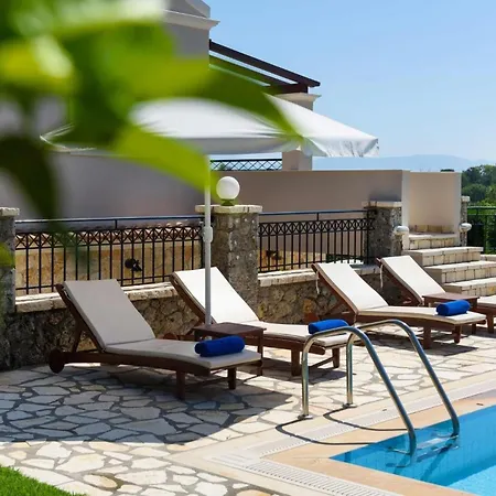 Luxury Corfu Jasmine Private Pool ヴィラ Dafnila