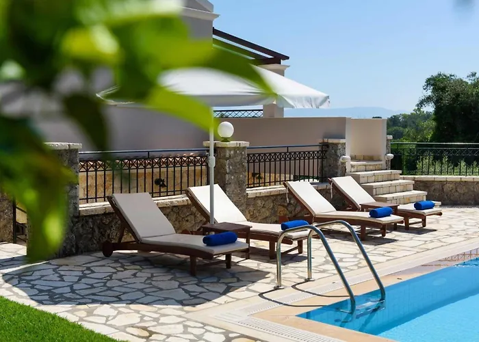 Luxury Corfu Jasmine Private Pool וילה Dafnila