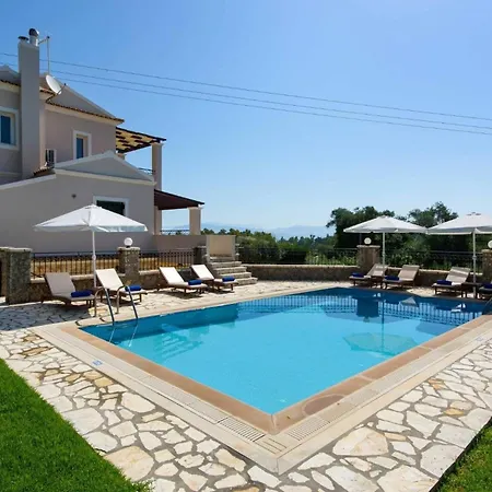 Luxury Corfu Jasmine Private Pool 4 Bdr Dassia וילה Dafnila